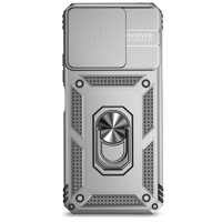 Estuche Gangxun Para Xiaomi Redmi 12, Soporte Giratorio 360°, Estilo Mecánico Y Magnético