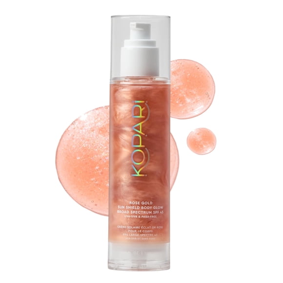 Protector solar Kopari Sun Shield Body Glow SPF 45 150 ml
