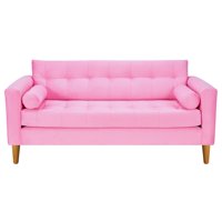 Bodevir - Sofa Retro 3C Felpa 04 Rosado
