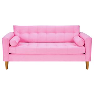 Bodevir - Sofa Retro 3C Felpa 04 Rosado