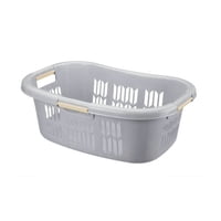 Reyplast - Cesto Canasto De Ropa Anatomico 40L Antes/Después Del Lavado