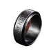 thumbnail image 1 of Anillo Runas Vikingo Titanio Giratoria Hombre Masculina m1, 1 of 3
