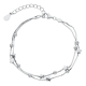 thumbnail image 1 of Pulsera estrellas y esferas de plata ley 925 + bolsa +, 1 of 3