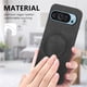 thumbnail image 2 of Magnetic Slim Case for Google Pixel 9 Pro XL with Camera Guard & Anti-Scratch Back Black, 2 of 6