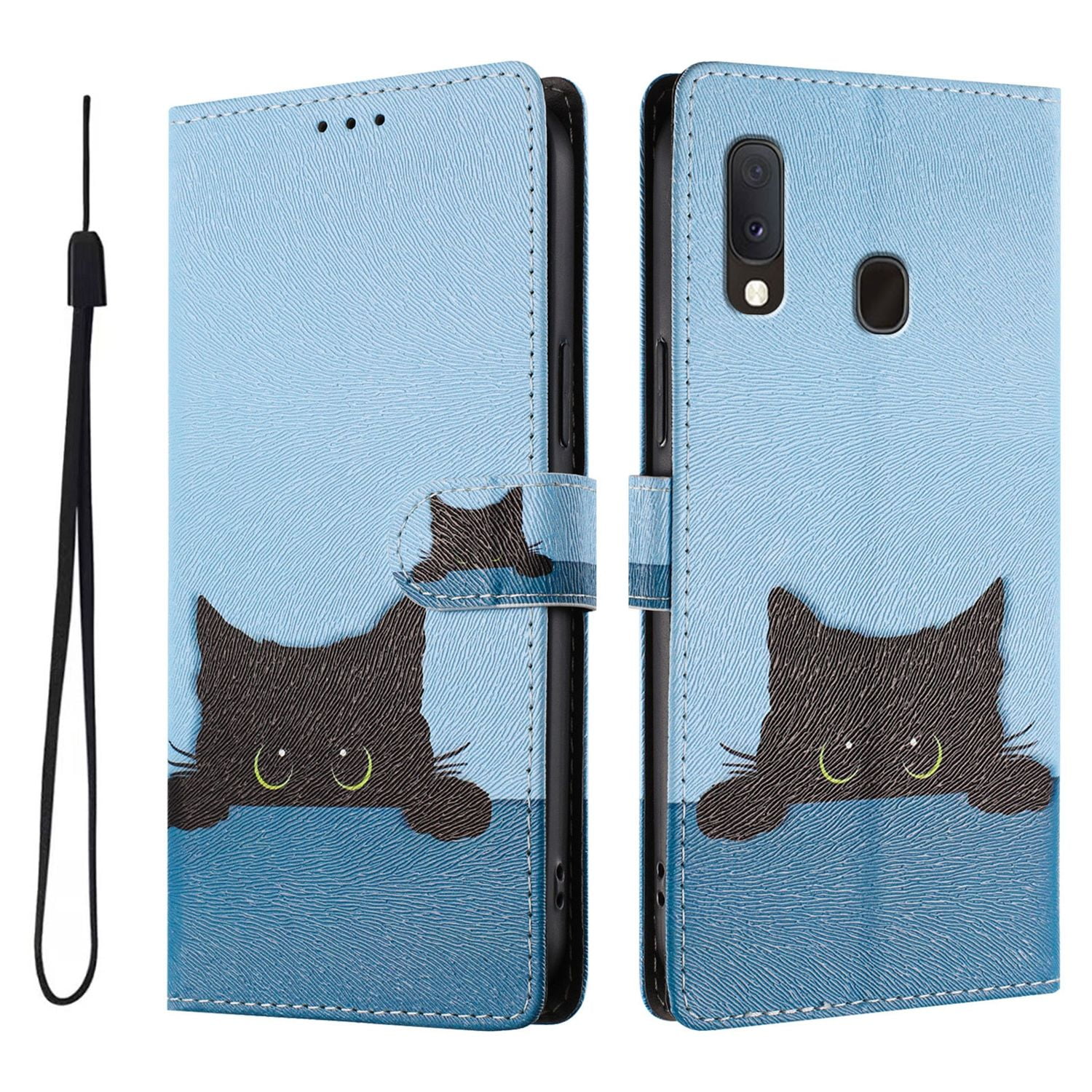Foxdock Funda Tipo Cartera Para Samsung Galaxy A10e/a20e Con Soporte Y Correa – Diseño De Patrones Lindos