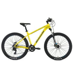Bicicleta Bianchi Aggressor 27.5 Sx Amarillo Semi Matte