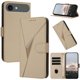 thumbnail image 1 of Funda Cartera Fibra de Carbono para iPhone Air con Soporte y Cierre Magnético Oro, 1 of 6