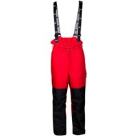 Hardwork - Jardinera Pantalon Hw Anticorte Motosierra Rojo