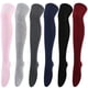 thumbnail image 2 of Xiao Hua Calcetines hasta la rodilla, talla única (largo 61 cm), blancos, poliéster, 3 pares. Ideales para otoño, uso diario, calidez y para combinar con cualquier atuendo., 2 of 2
