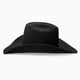 thumbnail image 3 of Sombrero RESISTOL 3X 9ª Ronda Negro 55 cm Cody Johnson, 3 of 6