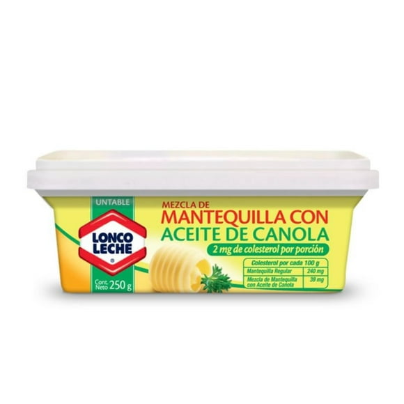 Mantequilla Reducida en Colesterol Tradicional, 250 g