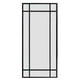 thumbnail image 1 of Espejo diseño ventana tono negro mate, 1 of 3