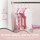 thumbnail image 4 of Perchas De Terciopelo Para Bebés 50 Premium 30 Cm Antideslizantes Rosa, 4 of 7
