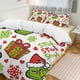 thumbnail image 2 of Christmas Grinch STwk STawk Stunk 3 Pieces Duvet Cover Set Full Size Super Soft Fade Resistant Microfiber, 2 of 4