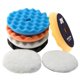 thumbnail image 1 of Almohadillas de Pulido ZFE 150 mm Kit de 7 piezas (espuma y lana), 1 of 8