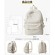 thumbnail image 3 of School Backpack for Women, Waterproof Aesthetic Laptop Backpack Fit 15.6 inch, Travel Work Daypack for Teens, 3 of 3