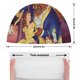 thumbnail image 2 of Bella: La bella y la bestia Gorro de Natación de Licra, Gorro de Baño de Tela Cómoda, Gorro Elástico Antideslizante para Hombres, Mujeres y Niños, 2 of 6