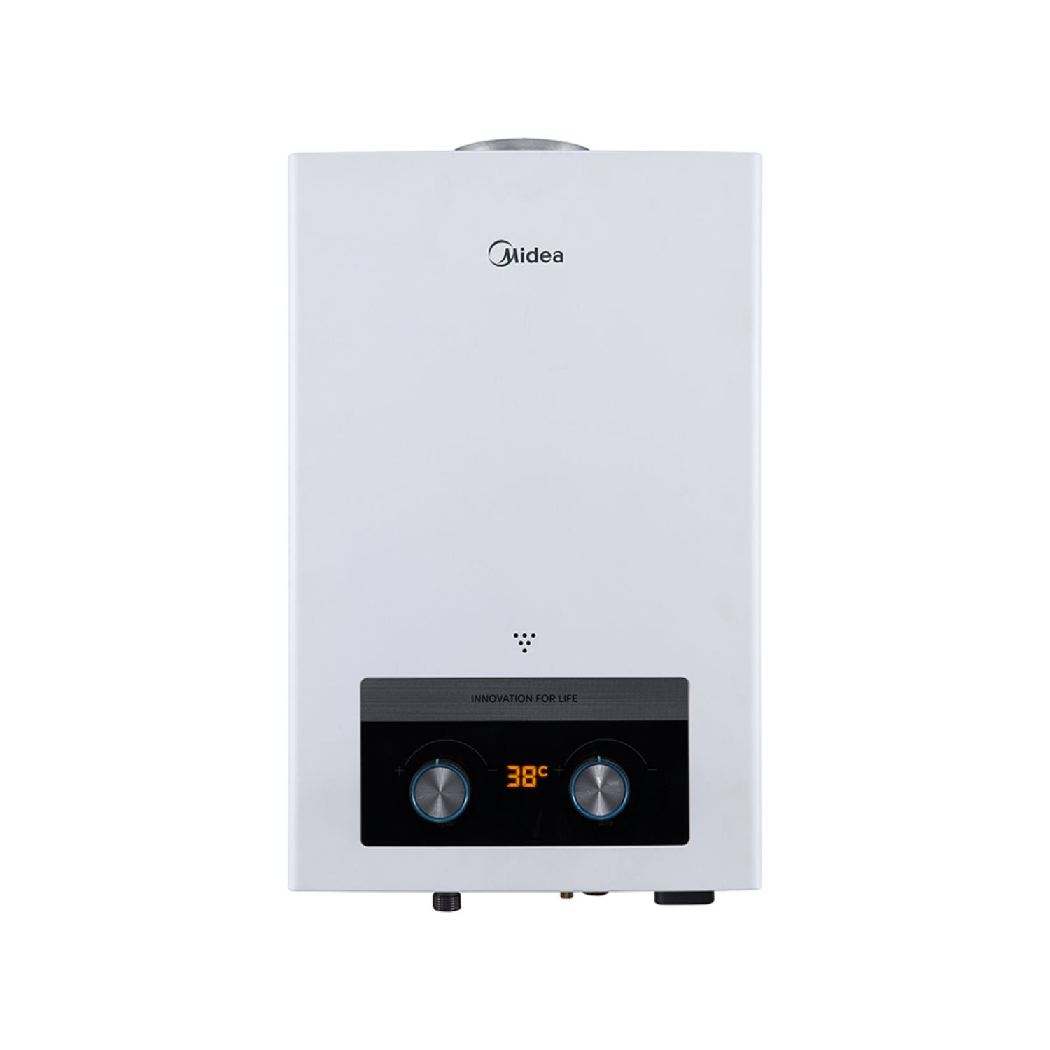 Midea - Calefont 10 Litros Tiro Natural Gas Licuado
