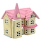 thumbnail image 5 of 1:12 Escala DIY Casa de mu?ecas de madera Artesanía Proyecto en miniatura Regalos de juguete Rosa, 5 of 5