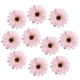 thumbnail image 1 of 10 piezas de gerbera artificial margarita flores cabezas para diy rosa, 1 of 3