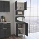 thumbnail image 5 of Mueble Cocina Para Microondas Fendi Blanco - Roble, 5 of 8