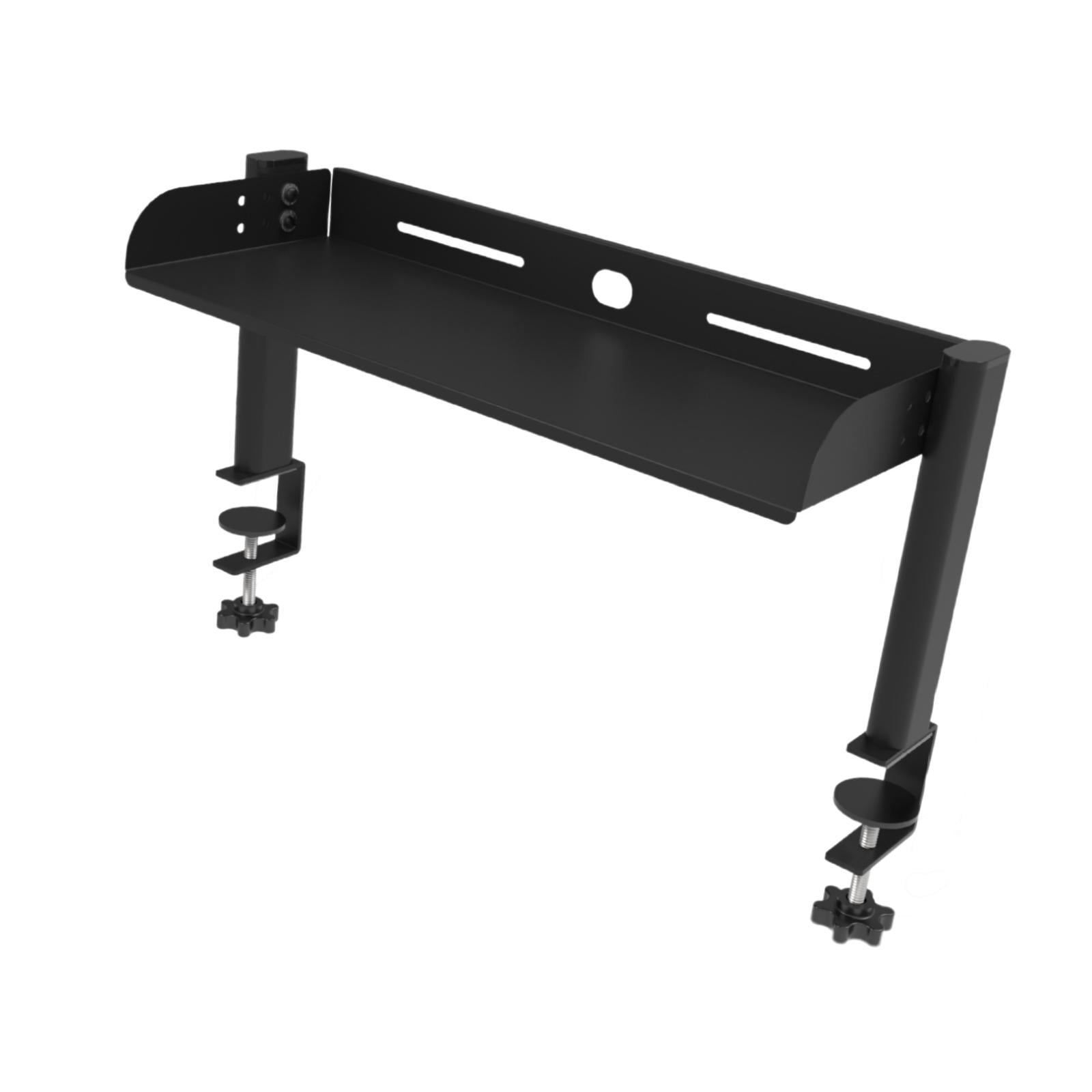 Magideal - Abrazadera En El Estante Del Escritorio Encima O Debajo De Los Estantes De La Mesa Soporte De Carga Fuerte Organizador De Escritorio Fácil De Instalar 24 Cm X 44 Cm X 155 Cm