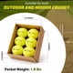 thumbnail image 4 of Pelotas de tenis para cricket LIVEVIE, 6 unidades, 2.5" de alta visibilidad, 4 of 7