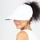 thumbnail image 4 of Sombrero Sunblocker de ala ancha Ponyflo, poliéster blanco, 4 of 6
