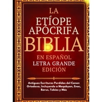 Biblia Apócrifa Etíope Majosta Edición En Español Letra Grande