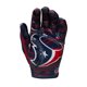 thumbnail image 3 of Guantes de fútbol Wilson NFL Stretch Fit para adultos Houston Texans, 3 of 3