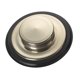 thumbnail image 1 of Tapón de fregadero de cocina InSinkErator STP-SSB de acero inoxidable cepillado, 1 of 1