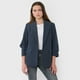 thumbnail image 2 of Blazer Mujer Liso Gris Corona, 2 of 5
