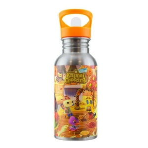 Paladone - Botella De Metal W Straw Autumn