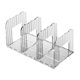 thumbnail image 1 of Divisor De Estantes, Organizador De Bolsos Desmontable Para Armario, Baño, Hogar, Oficina, Blanco Transparente, 3 Rejillas, 1 of 5