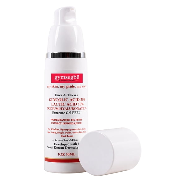Gel Exfoliante gymsegbë 30 ml Ácido Glicólico + Ácido Láctico