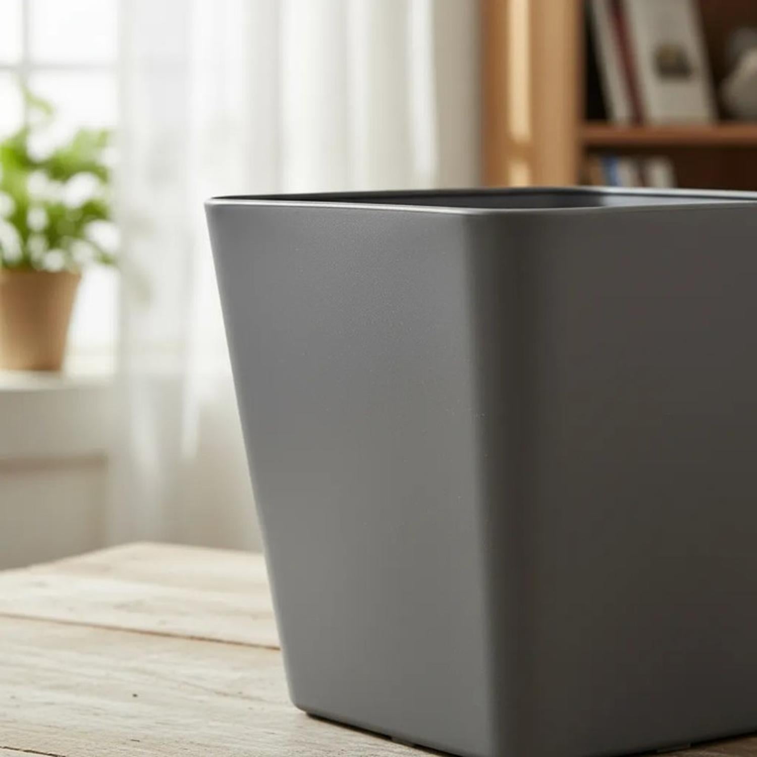 Arbusto Real - Macetero Nórdico Gris Oscuro L 40 Cm 40 X 40x 40