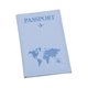 thumbnail image 3 of PU Cuero Pasaporte Monedero Viaje Esencial Pasaporte Titular Para Viaje Hogar Azul, 3 of 5