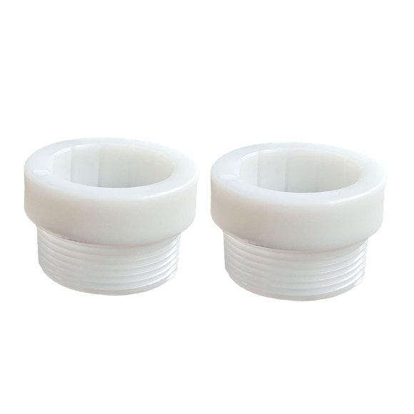 Adaptador para Sombrilla de Piscina JILINWEI 2 pzas 38 mm Blanco