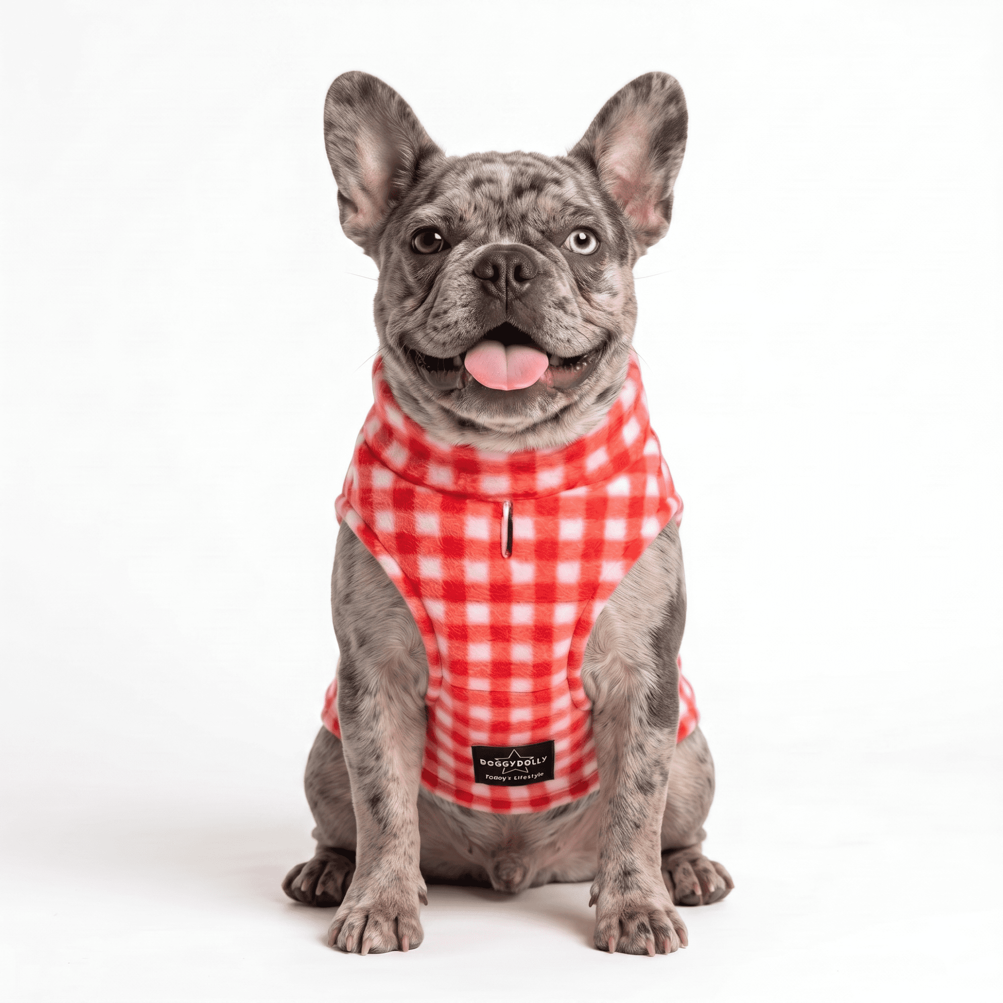 CHALECO ROJO PERROS Y GATOS- S