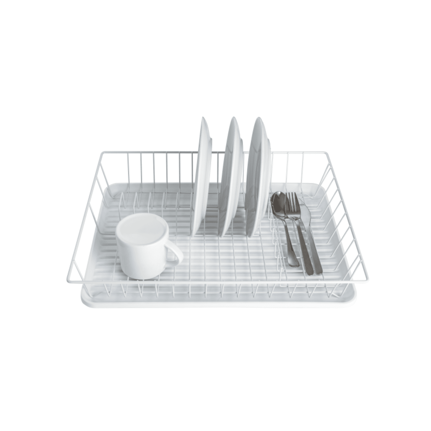 Secaplatos 1 Nivel Metal 43x34,7x8cm Acero Fta