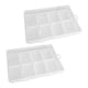 thumbnail image 2 of Cajas De Almacenamiento Organizadoras De Cuentas De Joyería, Rectangulares, Para Dulces De Uñas, Manualidades, 5,5 Cm X 4,3 Cm X 1,6 Cm, 2 of 3