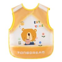 Genérico - Set 4 Baberos Reutilizable Resistente Al Agua Bebes Lau