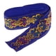 thumbnail image 3 of Estilo nacional de costura Jacquard Ribbon Roll DIY Manualidades decoración azul real, 3 of 5