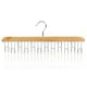 thumbnail image 2 of Organizador de corbatas de madera para colgar accesorios de armario masculino, ahorra espacio para guardar y exhibir., 2 of 8