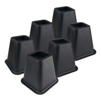 Bothyi - Elevador De Muebles Apilable Antiarañazos Sofá Silla Patas Elevadores Para Mesa Sofá 6 Piezas