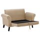 thumbnail image 3 of Banqueta Baul + Respaldo Lua 2c Felpa 20 Beige, 3 of 6