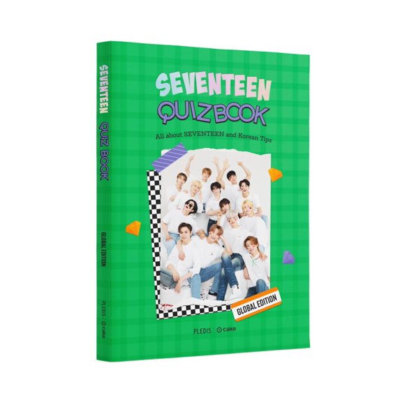 Libro de preguntas SEVENTEEN edición global - cake