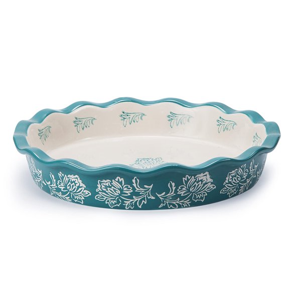 Molde para tarta Wisenvoy de cerámica antiadherente, porcelana profunda