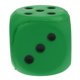 thumbnail image 3 of esponja dados espuma punto dados jugando dados para la ense?anza educación juguete verde, 3 of 5