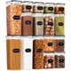 thumbnail image 1 of Juego de recipientes de almacenamiento de alimentos PRAKI, 16 piezas de plástico sin BPA, 1 of 3